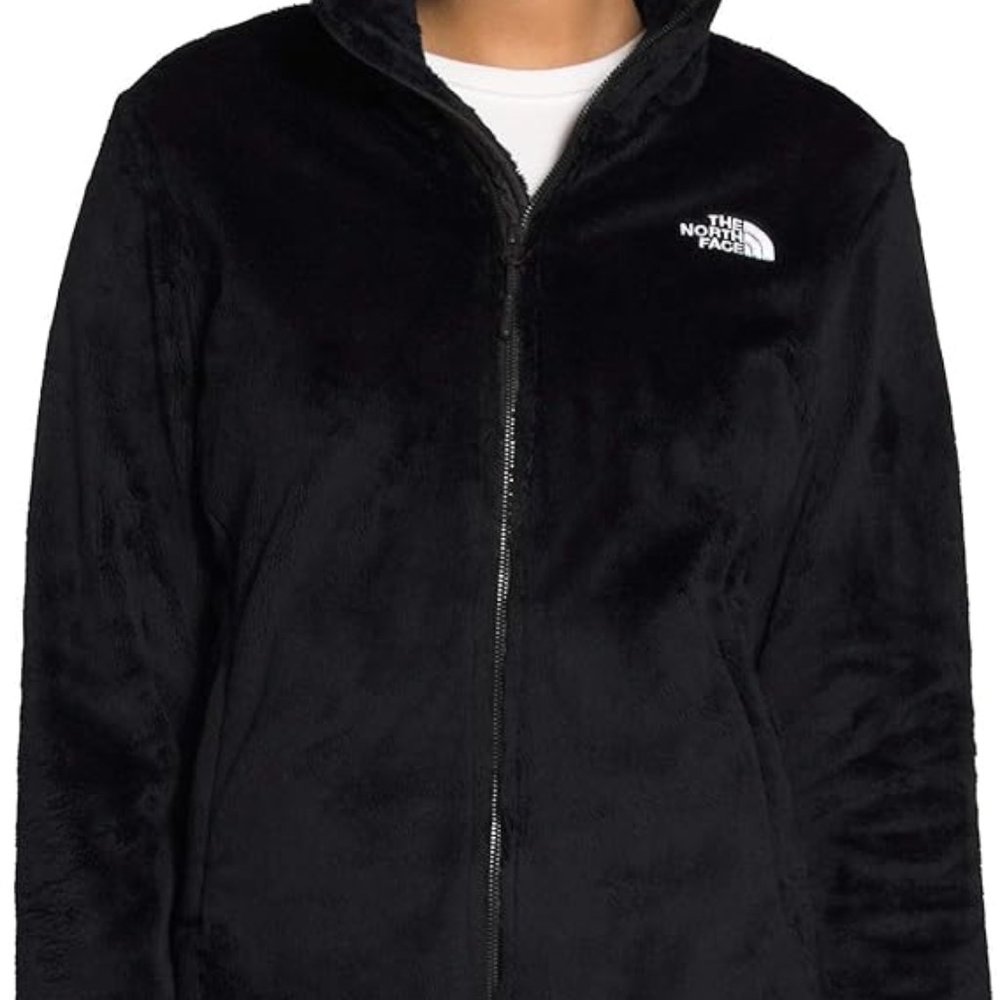 The North Face Women's XS Black Osito Fleece Full Zip Sweater Jacket